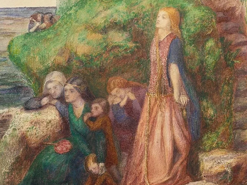1829-Elizabeth Siddal - Sir Patrick Spens